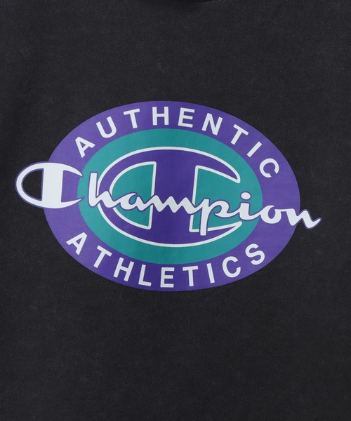 Champion(チャンピオン)の「【Champion/チャンピオン】メンズ アクションスタイル クルーネックスウェットシャツ(スウェット・メンズ・ブラウン/ブラック/ダークグリーン・X-LARGE/MEDIUM/LARGE)」の4枚目の写真