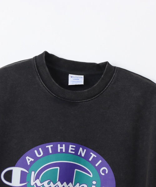 Champion(チャンピオン)の「【Champion/チャンピオン】メンズ アクションスタイル クルーネックスウェットシャツ(スウェット・メンズ・ブラウン/ブラック/ダークグリーン・X-LARGE/MEDIUM/LARGE)」の6枚目の写真