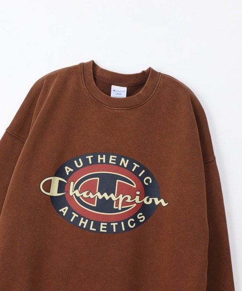 Champion(チャンピオン)の「【Champion/チャンピオン】メンズ アクションスタイル クルーネックスウェットシャツ(スウェット・メンズ・ブラウン/ブラック/ダークグリーン・X-LARGE/MEDIUM/LARGE)」の9枚目の写真