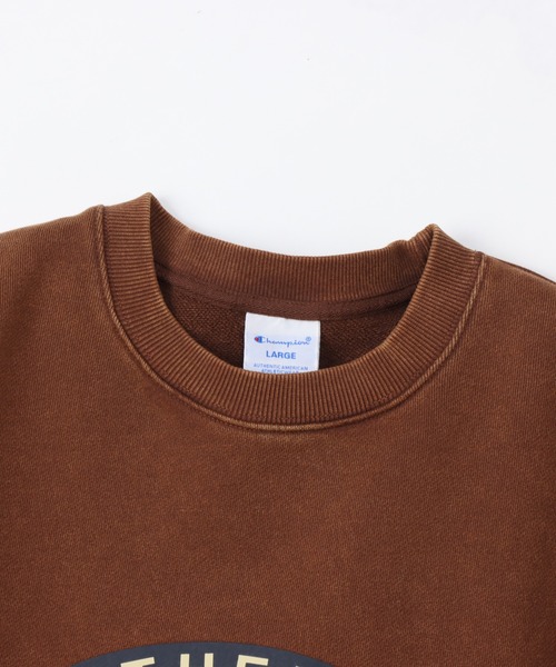 Champion(チャンピオン)の「【Champion/チャンピオン】メンズ アクションスタイル クルーネックスウェットシャツ(スウェット・メンズ・ブラウン/ブラック/ダークグリーン・X-LARGE/MEDIUM/LARGE)」の10枚目の写真