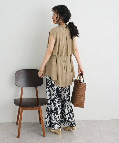 CRAFT STANDARD BOUTIQUE(クラフトスタンダードブティック)の「ヴィンテージボイルバックデザインブラウス(シャツ/ブラウス・レディース・ベージュ/チャコールグレー/ホワイト/レッド・FREE)」の18枚目の写真