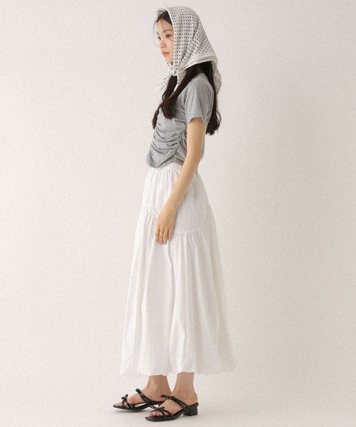 Heather（ヘザー）の「ドットスカーフ　499023（バンダナ/スカーフ・レディース・ブラック/ホワイト・ONE SIZE）」の16枚目の写真