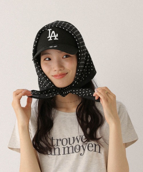 Heather（ヘザー）の「ドットスカーフ　499023（バンダナ/スカーフ・レディース・ブラック/ホワイト・ONE SIZE）」の19枚目の写真