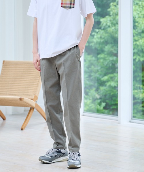 Arnold Palmer（アーノルドパーマー）の「サッカーストレッチ シェア パンツ（その他パンツ・レディース・ブラック/ベージュ/カーキ/ネイビー・XS/S/M/L）」の3枚目の写真