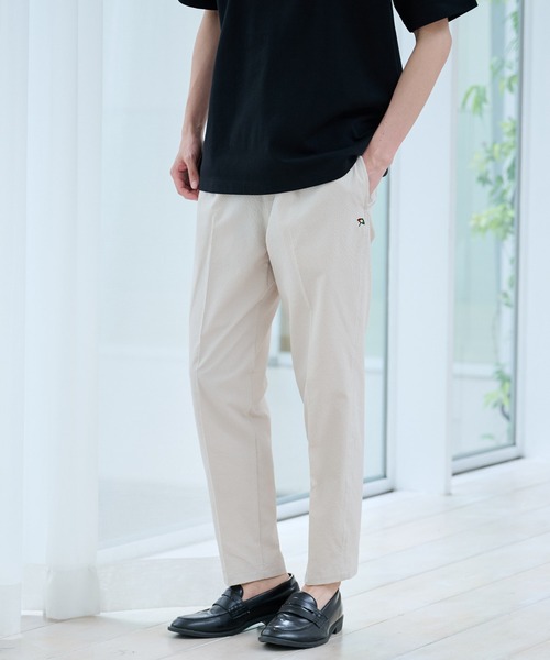 Arnold Palmer（アーノルドパーマー）の「サッカーストレッチ シェア パンツ（その他パンツ・レディース・ブラック/ベージュ/カーキ/ネイビー・XS/S/M/L）」の7枚目の写真