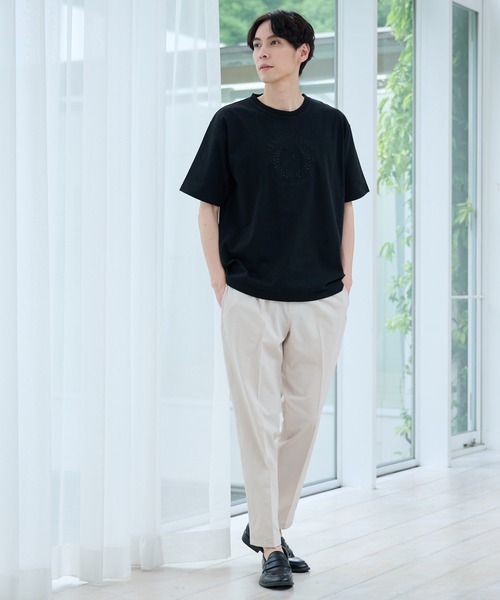 Arnold Palmer（アーノルドパーマー）の「サッカーストレッチ シェア パンツ（その他パンツ・レディース・ブラック/ベージュ/カーキ/ネイビー・XS/S/M/L）」の8枚目の写真