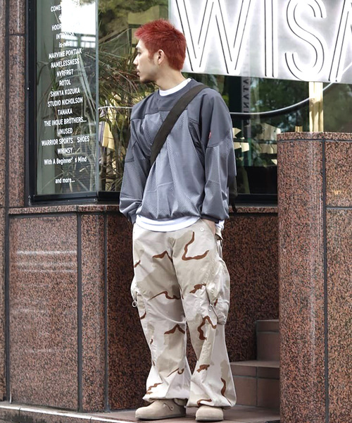 c.e Mesh Track Crew Neck ホワイト XL cavempt MESH TRACK CREW NECK WHITE – P.A.M. (Perks And Mini)