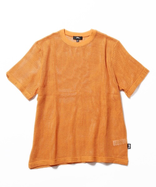 ★STUSSY★ TEAM COTTON MESH カットソー 半袖 ☆Stussy☆チームコットンメッシュTシャツ TEAM COTTON MESH