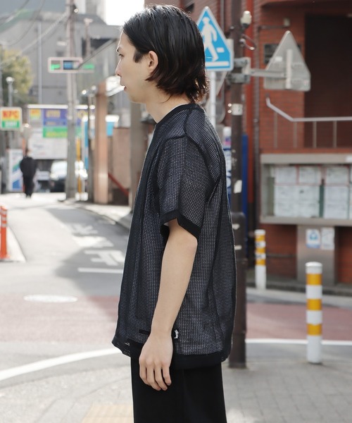 セール】STUSSY/ステューシー COTTON MESH SS CREW 半袖Tシャツ