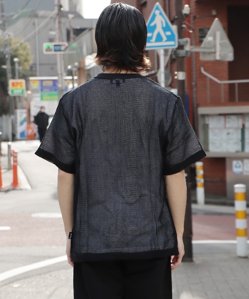 セール】STUSSY/ステューシー COTTON MESH SS CREW 半袖Tシャツ