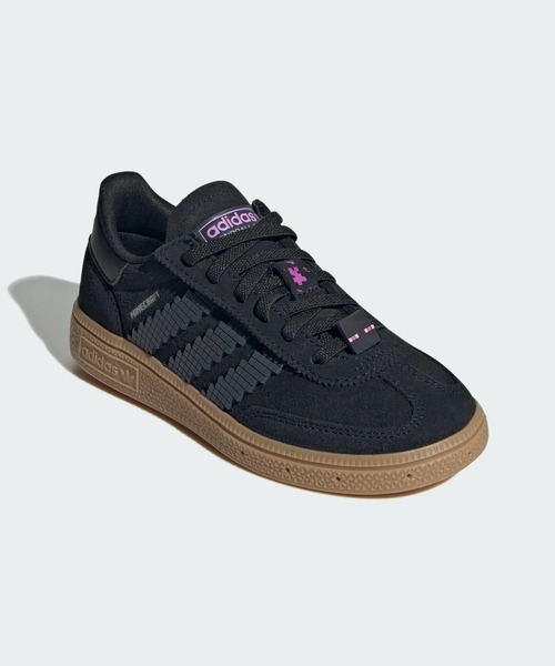 adidas（アディダス）の「ハンドボール スペツィアル コンフォート クロージャー 伸縮シューレース Minecraft キッズ / Handball Spezial Comfort Closure Elastic Laces Minecraft / アディダスオリジナルス adidas Originals（スニーカー・キッズ・ブラック・18.0cm/19.0cm/20.0cm/17.0cm/21.0cm）」の4枚目の写真