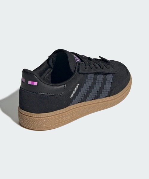 adidas（アディダス）の「ハンドボール スペツィアル コンフォート クロージャー 伸縮シューレース Minecraft キッズ / Handball Spezial Comfort Closure Elastic Laces Minecraft / アディダスオリジナルス adidas Originals（スニーカー・キッズ・ブラック・18.0cm/19.0cm/20.0cm/17.0cm/21.0cm）」の5枚目の写真