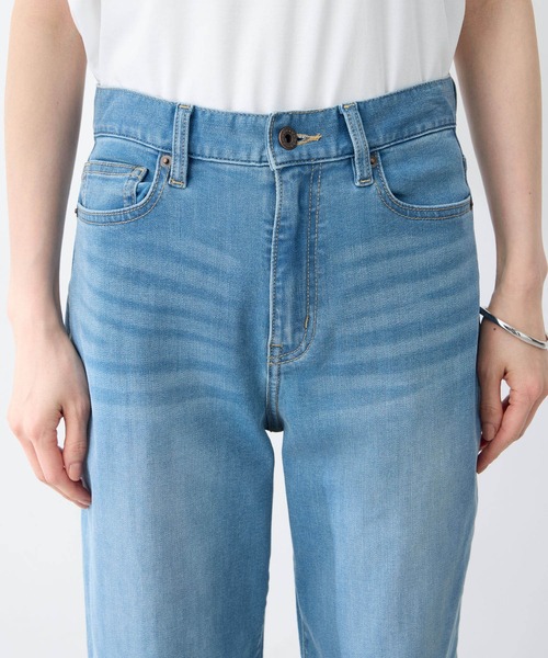 A/C DESIGN BY ALPHA CUBIC(エーシーデザインバイアルファキュービック)の「【洗濯可能】ストレッチデニムパンツ(デニムパンツ・レディース・ネイビー/ブルー・67/64)」の17枚目の写真