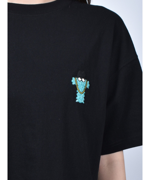 Import & Select(インポートアンドセレクト)の「【Nevernotworking】モンスターバック刺繍BIGTEE ビッグシルエットショートスリーブT 半袖Tシャツ(Tシャツ/カットソー・メンズ・ブラック/ホワイト・3/2)」の6枚目の写真