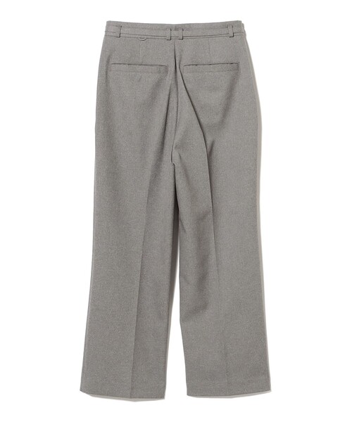 maturely（マチュアリー）の「【1/15再値下げ】maturely / リサイクル ポリエステル ベルト アレンジ パンツ（スラックス・レディース・ブラウン/グレー・1/0）」の19枚目の写真