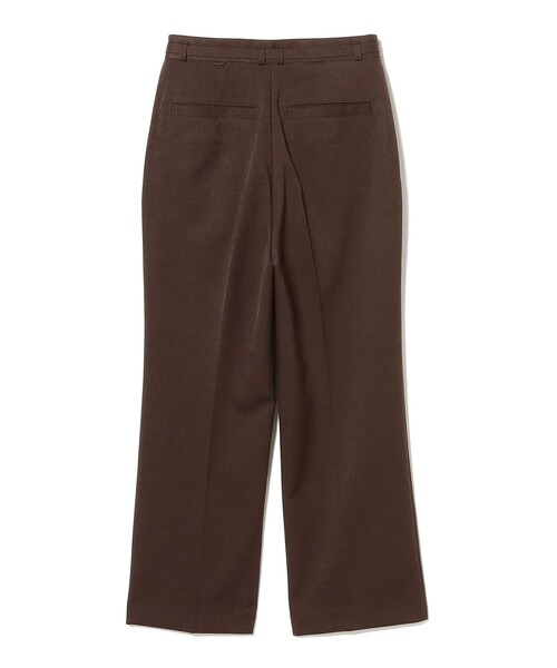 maturely（マチュアリー）の「【1/15再値下げ】maturely / リサイクル ポリエステル ベルト アレンジ パンツ（スラックス・レディース・ブラウン/グレー・1/0）」の22枚目の写真