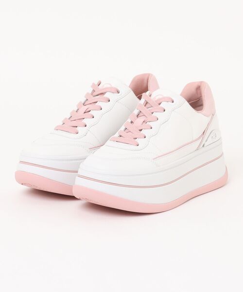 セール】HAYES レザー プラットフォーム スニーカー（スニーカー