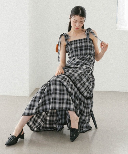 Heather（ヘザー）の「レースアップヒールサンダル　497318（サンダル・レディース・シルバー/ブラック・M/L）」の7枚目の写真