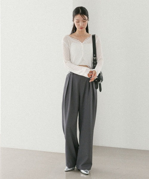 Heather（ヘザー）の「レースアップヒールサンダル　497318（サンダル・レディース・シルバー/ブラック・M/L）」の19枚目の写真