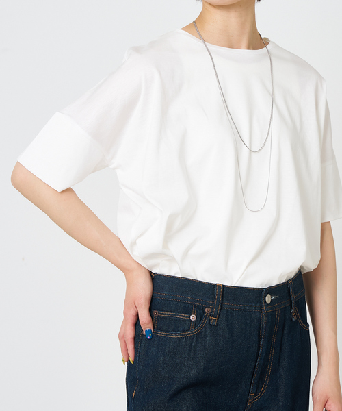 collex（コレックス）の「【dignif】【金属アレルギー対応】ダブルチェーンロングネックレス（ネックレス・レディース・シルバー/ゴールド・フリー）」の4枚目の写真