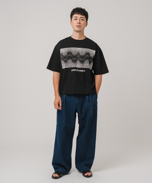 EDIFICE（エディフィス）の「LE JEAN(ルジーン) デニム ベルテッド トラウザー（デニムパンツ・メンズ・アイボリー/ブルー系その他/ネイビー・LARGE/MEDIUM/SMALL）」の16枚目の写真