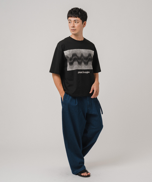 EDIFICE（エディフィス）の「LE JEAN(ルジーン) デニム ベルテッド トラウザー（デニムパンツ・メンズ・アイボリー/ブルー系その他/ネイビー・LARGE/MEDIUM/SMALL）」の17枚目の写真