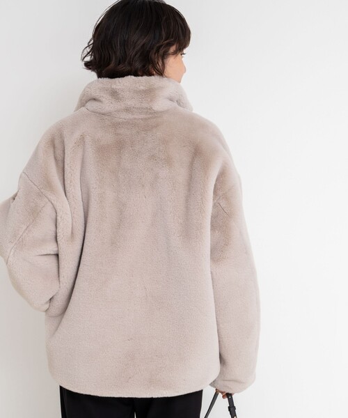 TATRAS（タトラス）の「【TATRAS/タトラス】BARBRA（ブルゾン・レディース・ダークブラウン/ライトグレー・1）」の16枚目の写真