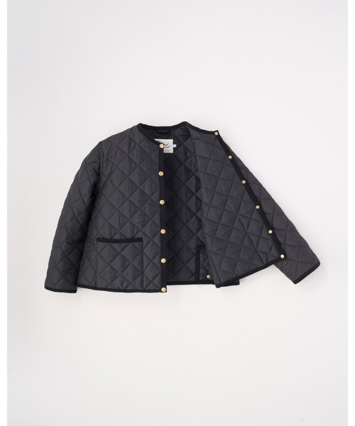 Traditional Weatherwear（トラディショナルウェザーウェア）の「ARKLEY A-LINE（ダウンジャケット/コート・レディース・ブラック/アイボリー/ネイビー・32/34/36）」の9枚目の写真