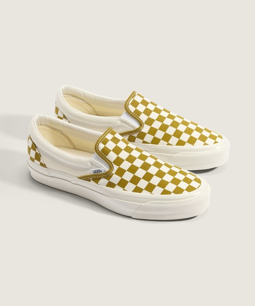VANS(バンズ)の「VANS PREMIUM スリッポン(スリッポン・メンズ・カーキブラウン・11/6/8/10/9/8.5/12/9.5/10.5/6.5/7/7.5/5.5/5)」の2枚目の写真