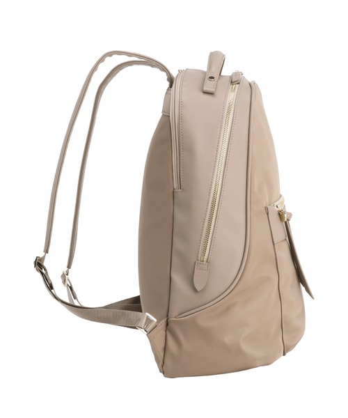 Jewelna Rose(ジュエルナローズ)の「ロッティ リュックサック 14.0インチPC 16242(バックパック/リュック・レディース・ブラウン/ブラック/グレイッシュベージュ・FREE)」の19枚目の写真