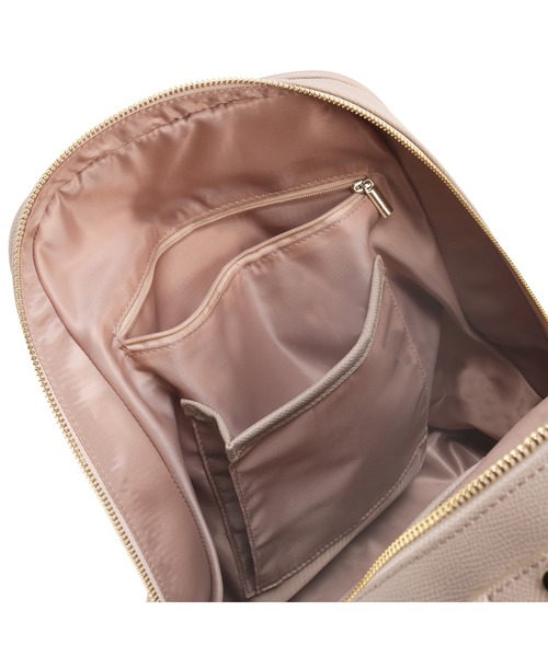 Jewelna Rose(ジュエルナローズ)の「ロッティ リュックサック 14.0インチPC 16242(バックパック/リュック・レディース・ブラウン/ブラック/グレイッシュベージュ・FREE)」の12枚目の写真