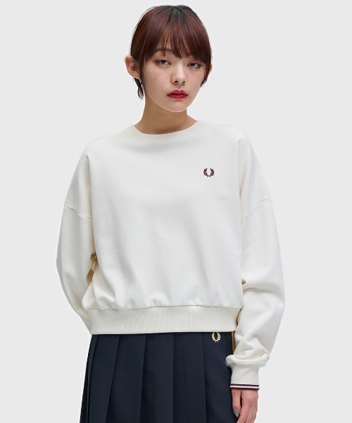 セール】Tipped Sweatshirt／ティップラインスウェットシャツ