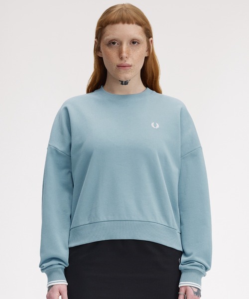 新色先行予約受付中／Tipped Sweatshirt／ティップラインスウェット