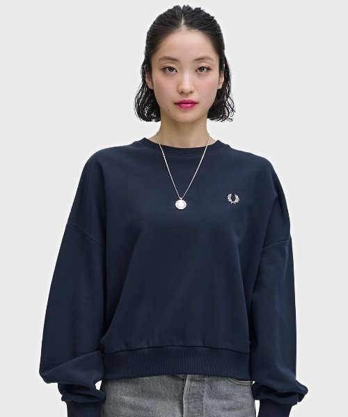 新色先行予約受付中／Tipped Sweatshirt／ティップラインスウェット