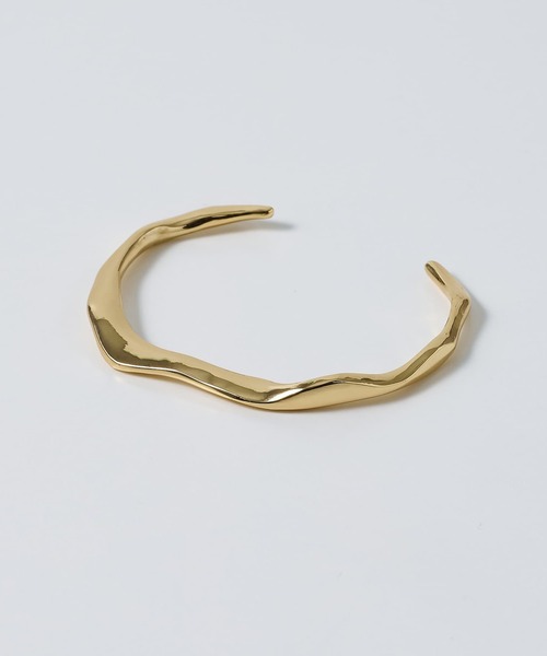 collex(コレックス)の「【dignif】【金属アレルギー対応】ユラギウェーブバングル(バングル/リストバンド・レディース・ゴールド/シルバー・フリー)」の10枚目の写真