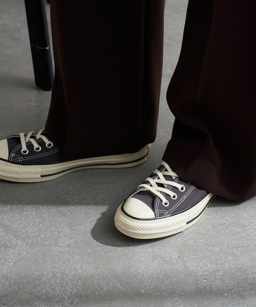 CONVERSE(コンバース)の「CONVERSE/コンバース オールスター エイジド AC OX(スニーカー・レディース・ブラック/キャメル・24.5cm/24cm/23.5cm/23cm)」の9枚目の写真