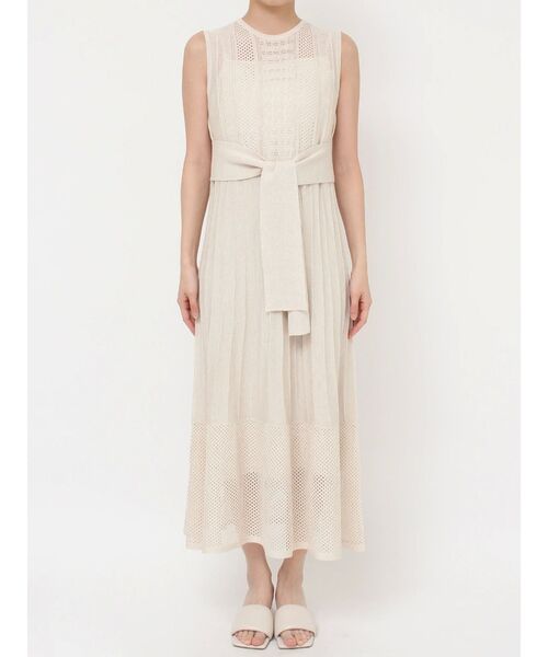 LAGUNAMOON(ラグナムーン)の「ストライプメッシュニットワンピース(ワンピース・レディース・グレー/アイボリー/ブラウン・SMALL/MEDIUM)」の21枚目の写真