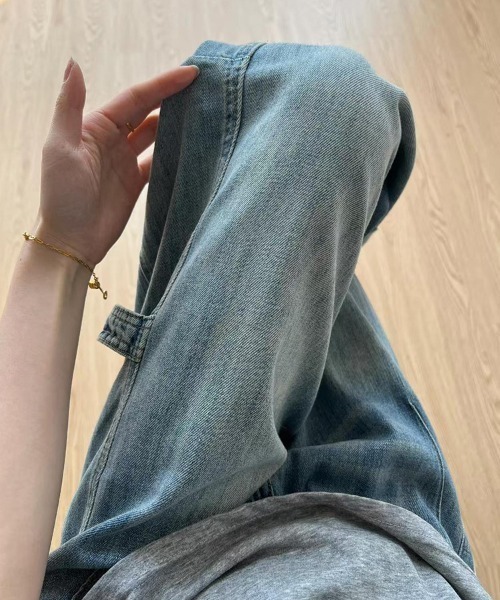 REBALANCE(リバランス)の「レトロワイドデニムパンツ(デニムパンツ・メンズ・A・MEDIUM/LARGE/X-LARGE)」の5枚目の写真