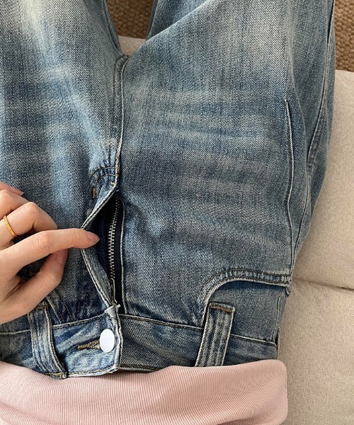 REBALANCE(リバランス)の「レトロワイドデニムパンツ(デニムパンツ・メンズ・A・MEDIUM/LARGE/X-LARGE)」の8枚目の写真