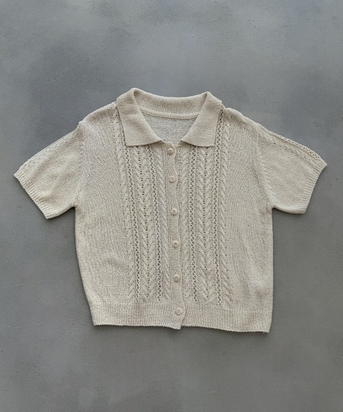 ニット+セーター idem  made in Japan polo knit idem 日本製ニット 特設ページopen !