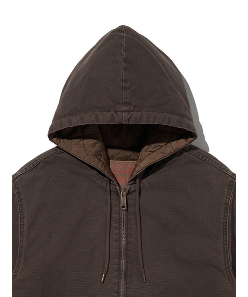 Levi's（リーバイス）の「Levi's/リーバイス WORKWEAR POTRERO デニム フーディー（パーカー・メンズ・ブラウン・XL/L/M/S）」の5枚目の写真