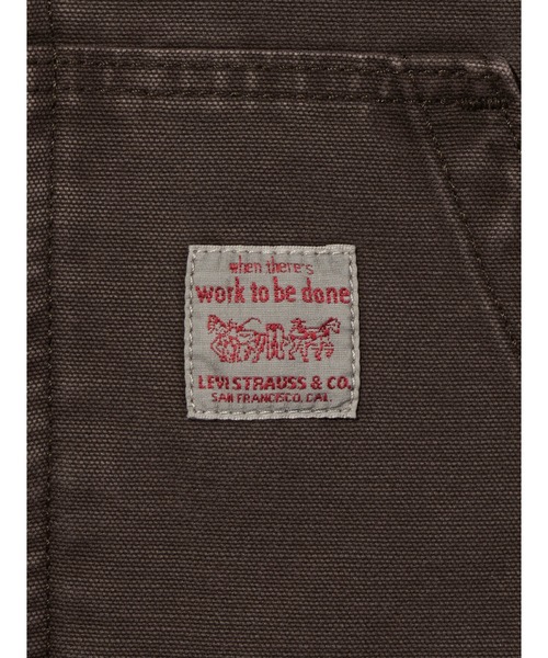 Levi's（リーバイス）の「Levi's/リーバイス WORKWEAR POTRERO デニム フーディー（パーカー・メンズ・ブラウン・XL/L/M/S）」の2枚目の写真
