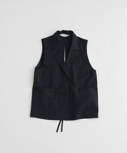 no sleeve slit jacket（その他アウター）｜LAATO（ラート）の