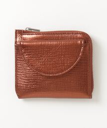 Epoi（エポイ）の「タック Lファスナーコンパクト折り財布（メタリック）（財布）」