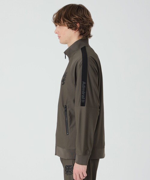 BLACK LABEL CRESTBRIDGE(ブラックレーベル・クレストブリッジ)の「【BLACK lab.×Admiral】3Dトリコットトラックジャケット(その他トップス・メンズ・グリーン系その他7/ブラック・M/L/XL)」の9枚目の写真