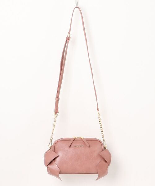 JILL STUART（ジルスチュアート）の「JILL STUART(ジル スチュアート)　ペコット　ショルダー（ショルダーバッグ・レディース・アイボリー/ブラック/キャメル/ピンク・FREE）」の4枚目の写真