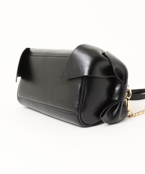 JILL STUART（ジルスチュアート）の「JILL STUART(ジル スチュアート)　ペコット　ショルダー（ショルダーバッグ・レディース・アイボリー/ブラック/キャメル/ピンク・FREE）」の6枚目の写真