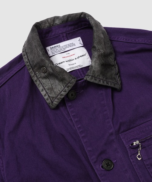 DAIRIKU(ダイリク)の「"Cooper" Dyed Hunting Jacket(その他アウター・メンズ・ピンク/パープル・L/M)」の17枚目の写真