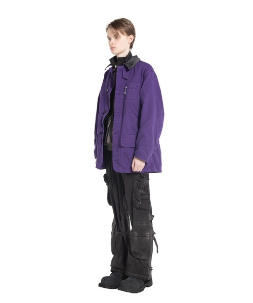 DAIRIKU(ダイリク)の「"Cooper" Dyed Hunting Jacket(その他アウター・メンズ・ピンク/パープル・L/M)」の5枚目の写真