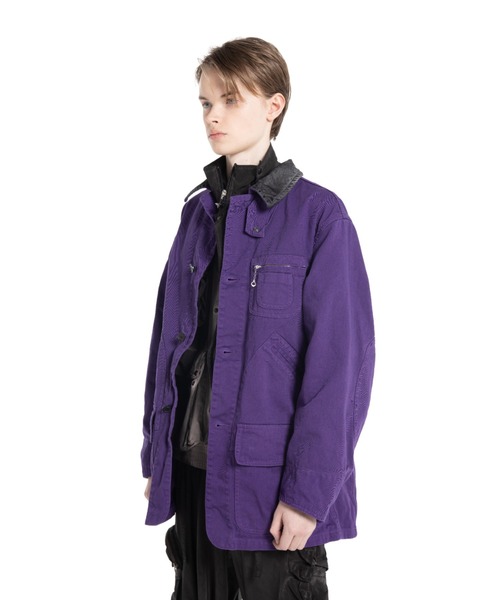 DAIRIKU(ダイリク)の「"Cooper" Dyed Hunting Jacket(その他アウター・メンズ・ピンク/パープル・L/M)」の6枚目の写真